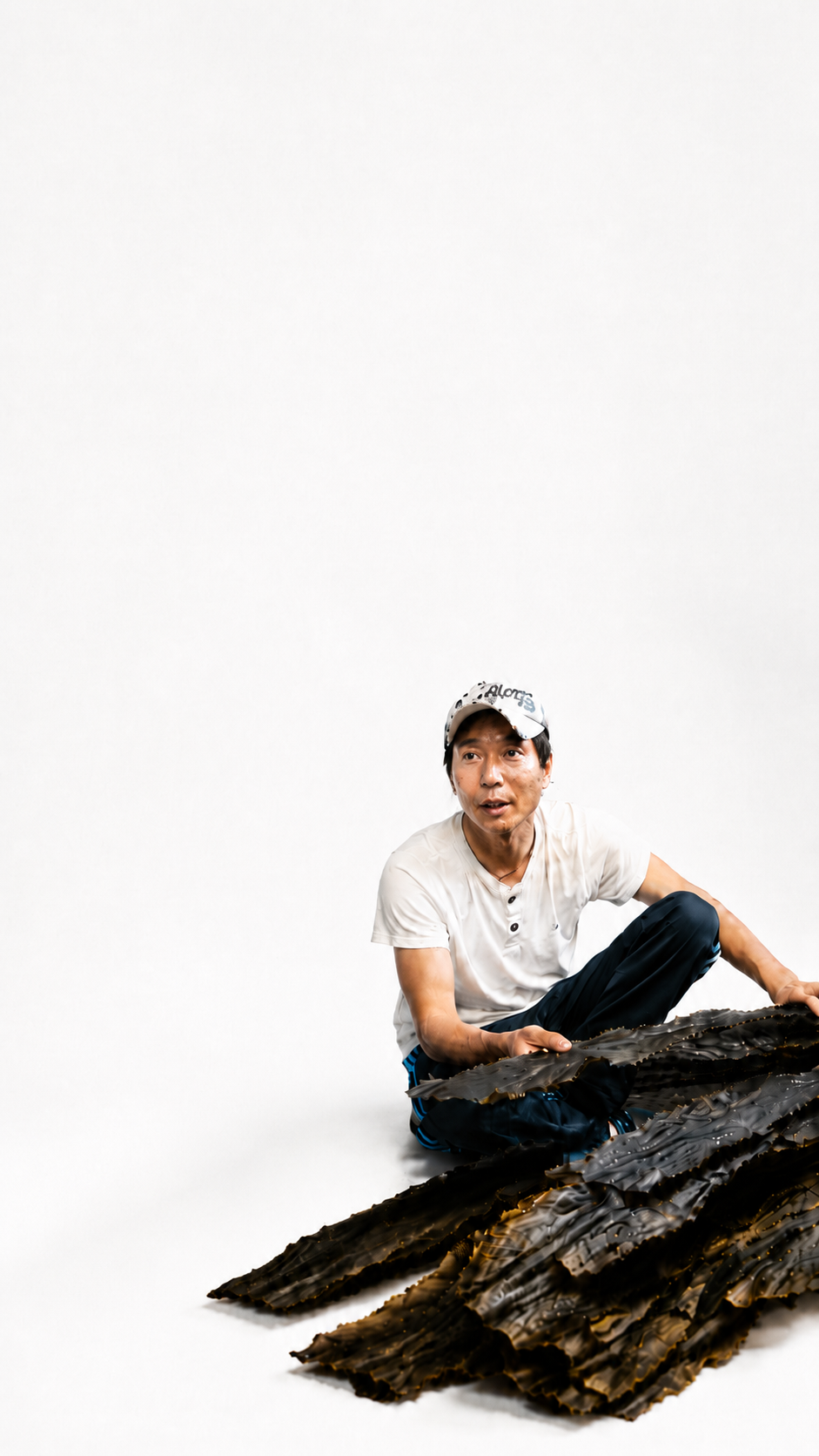 利尻昆布漁師 小坂善一さん